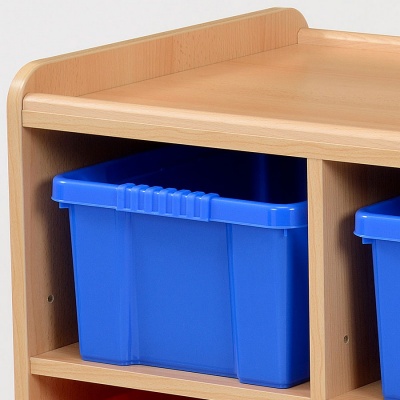 Flexi 12 Deep Coloured Tray Classroom Storage