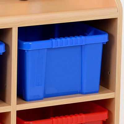 Flexi 6 Deep Coloured Tray Classroom Storage