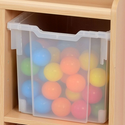 Flexi 8 Deep & 4 Jumbo Clear Tray Classroom Storage