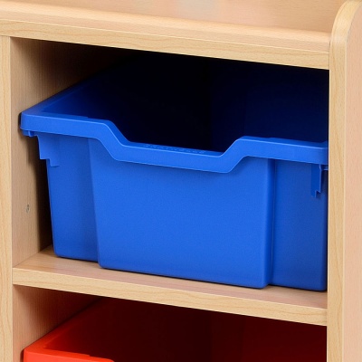Flexi 3 Deep & 2 Jumbo Coloured Tray Classroom Storage