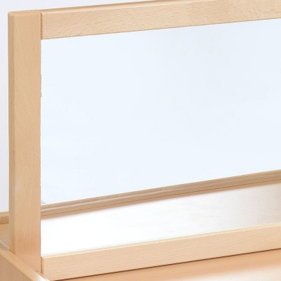 Double Sided Nursery Resource Unit + Mirror & Trays