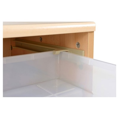 Room Scene -  3 Bay A4 18 Shallow Clear Tray Unit
