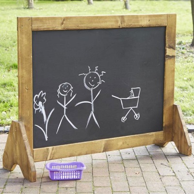 Children's Freestanding Blackboard