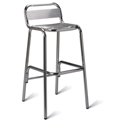 Aluminium Outdoor School Cafe Stool