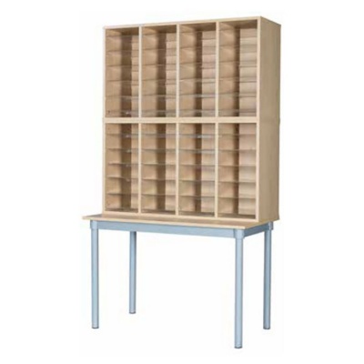 48 Compartment Pigeonhole Store + Table