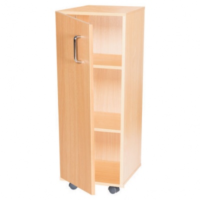 10 High Single Column Shelf Unit + Door