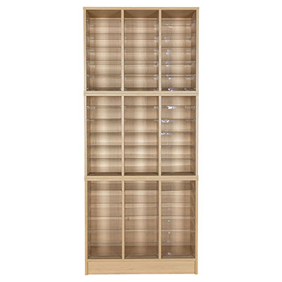 54 Compartment Pigeonhole Store