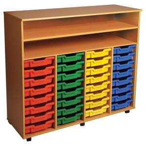 Four Bay Art Tray Storage (32 Trays)