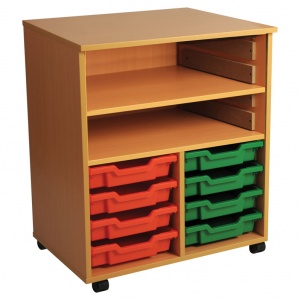 Double Bay Art Tray Storage (8 Trays)