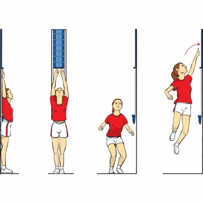 Vertical Jump Tip-2-Tip Sergeant Jump Board | theClassroom.co
