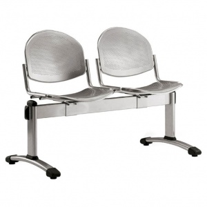 Dalby Metal Beam Seating - 2 Seater Flat Leg