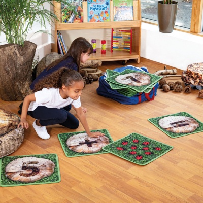 Natural World Counting Mini Carpets Indoor / Outdoor