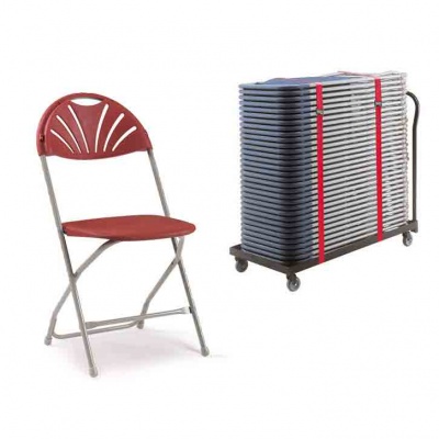 40 x Principal 2000 Folding Chair + Trolley