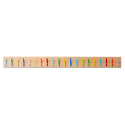 Monarch 20 Coloured Coat Hook Rail