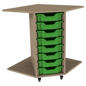 PSU8 8 Tray School Corner Storage