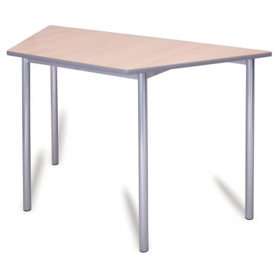 Advanced Premium Round Leg Trapezoidal School Table