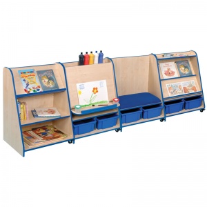 Denby Classroom - Double Sided Bookcase