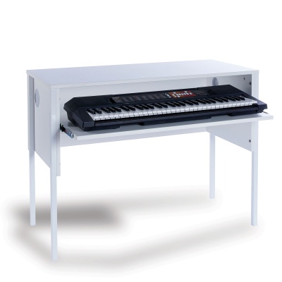 EF Music Keyboard Desk with Sliding Shelf