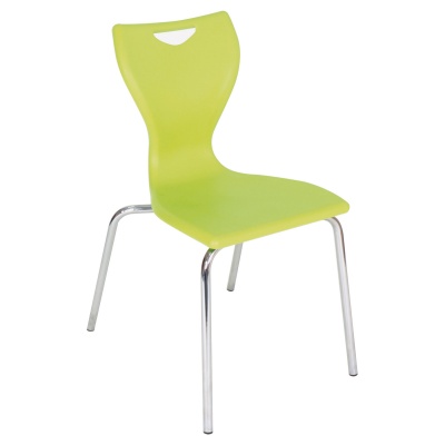 Remploy EN10 Classic 4-Leg Classroom Chair + Chrome Frame