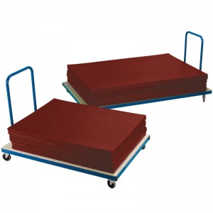 School Gym Horizontal Mat Trolley