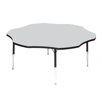 Tuf-Top Height Adjustable Flower Table - Grey