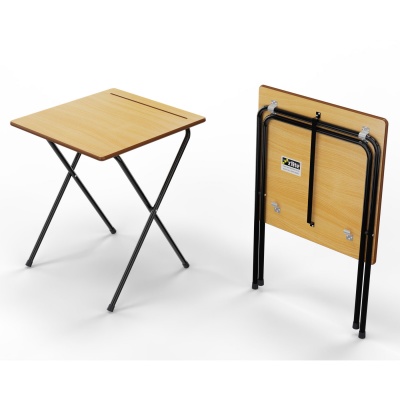 zlite Premium Safety Folding Exam Desk