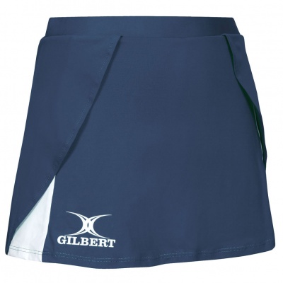 Gilbert Helix Netball Skirt - Navy
