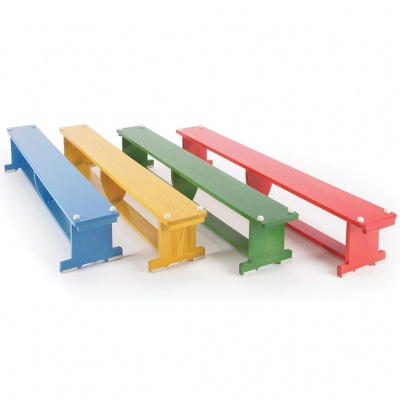 Activbench  Coloured, 2000mm - Set of 4