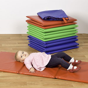 Children's 3 Fold Comfort Rest Mat (Pack of 6)