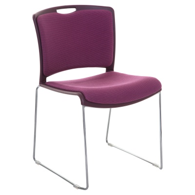 Jasper High-Density Stacking Chair + Seat & Back Pad