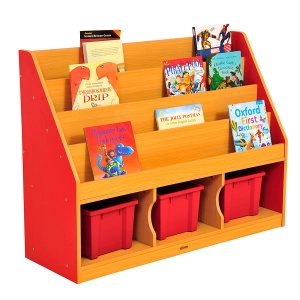 Milan Tiered Bookcase - 3 Large Trays