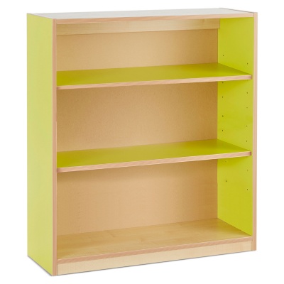 Bubblegum Open Bookcase with 2 Adjustable Shelves (1000H)