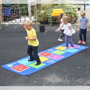 Hopscotch Outdoor Play Mat 3 x 1m