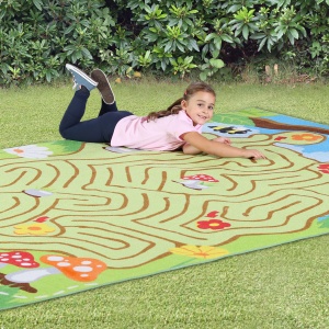 Back to Nature Bee Maze Outdoor Mat