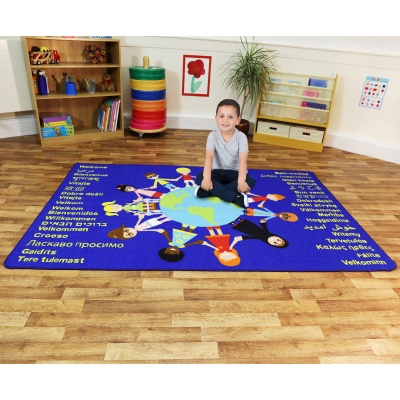 Children of the World Welcome Carpet