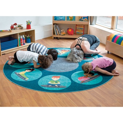 Yoga Position Carpet
