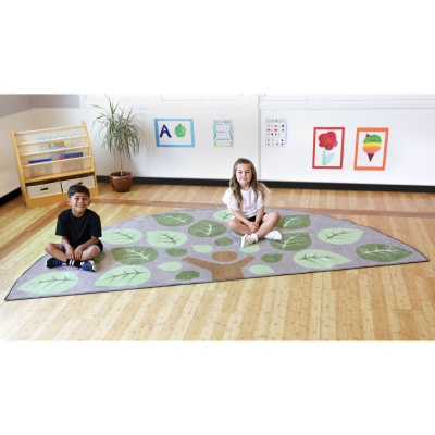 Natural World Semi Circle Placement Carpet