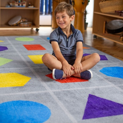Geometric Shapes Carpet