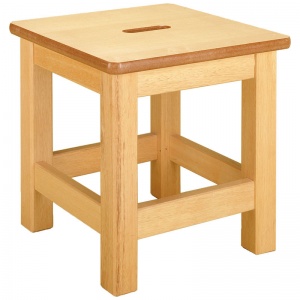 Low Wooden Stool