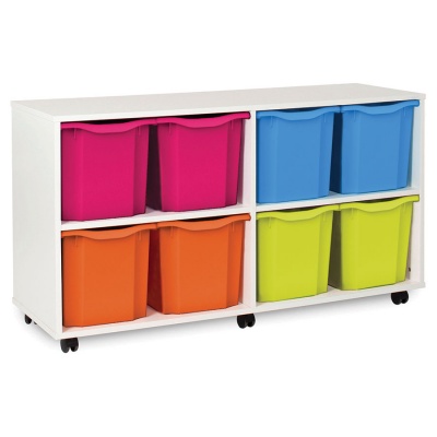Monarch White Tray Storage (8 Quad)
