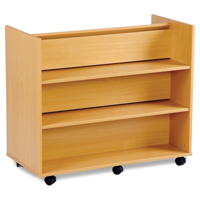 Monarch Mobile Library Unit 3 Horizontal & 3 Angled Shelves