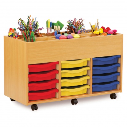 Monarch Six Bay Kinderbox with 12 Single Trays