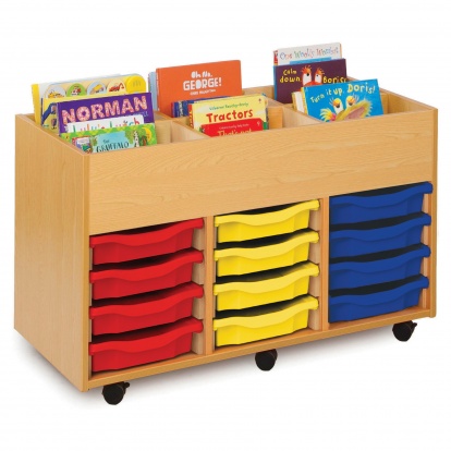 Monarch Six Bay Kinderbox with 12 Single Trays