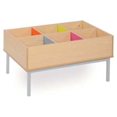 Bubblegum Six-Bay Kinderbox With Legs