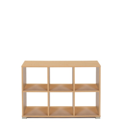 Monarch 6 Cube Backless Room Divider