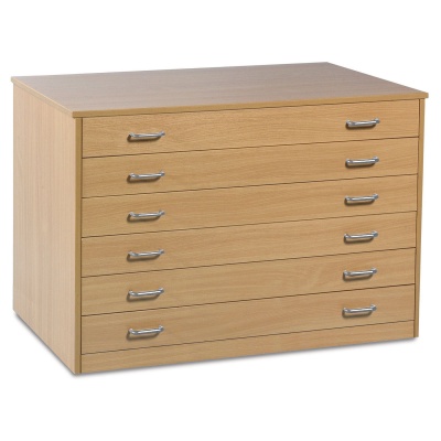 Monarch 6 Drawer Plan Chest