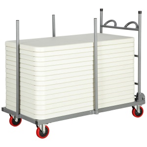 Small Poly-Folding Table Trolley