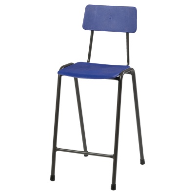 Remploy MX05 Classic School Craft & Lab Stool + Backrest