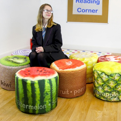 Secondary Fruit & Veg Bean Bag Stool Sets