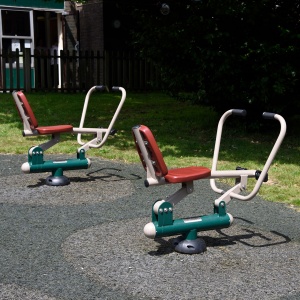 Outdoor Children's Gym Rower